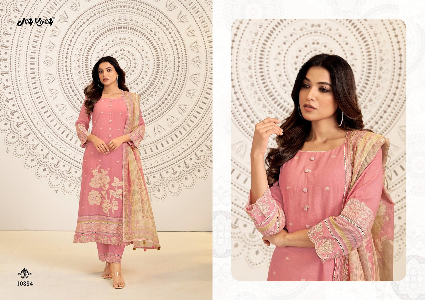 Mahika Jay Vijay Lilen Pant Style Suits Manufacturer