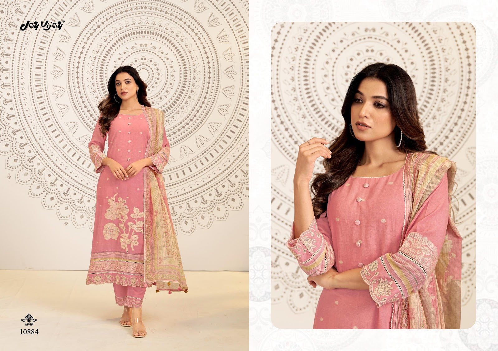 Mahika Jay Vijay Lilen Pant Style Suits Manufacturer