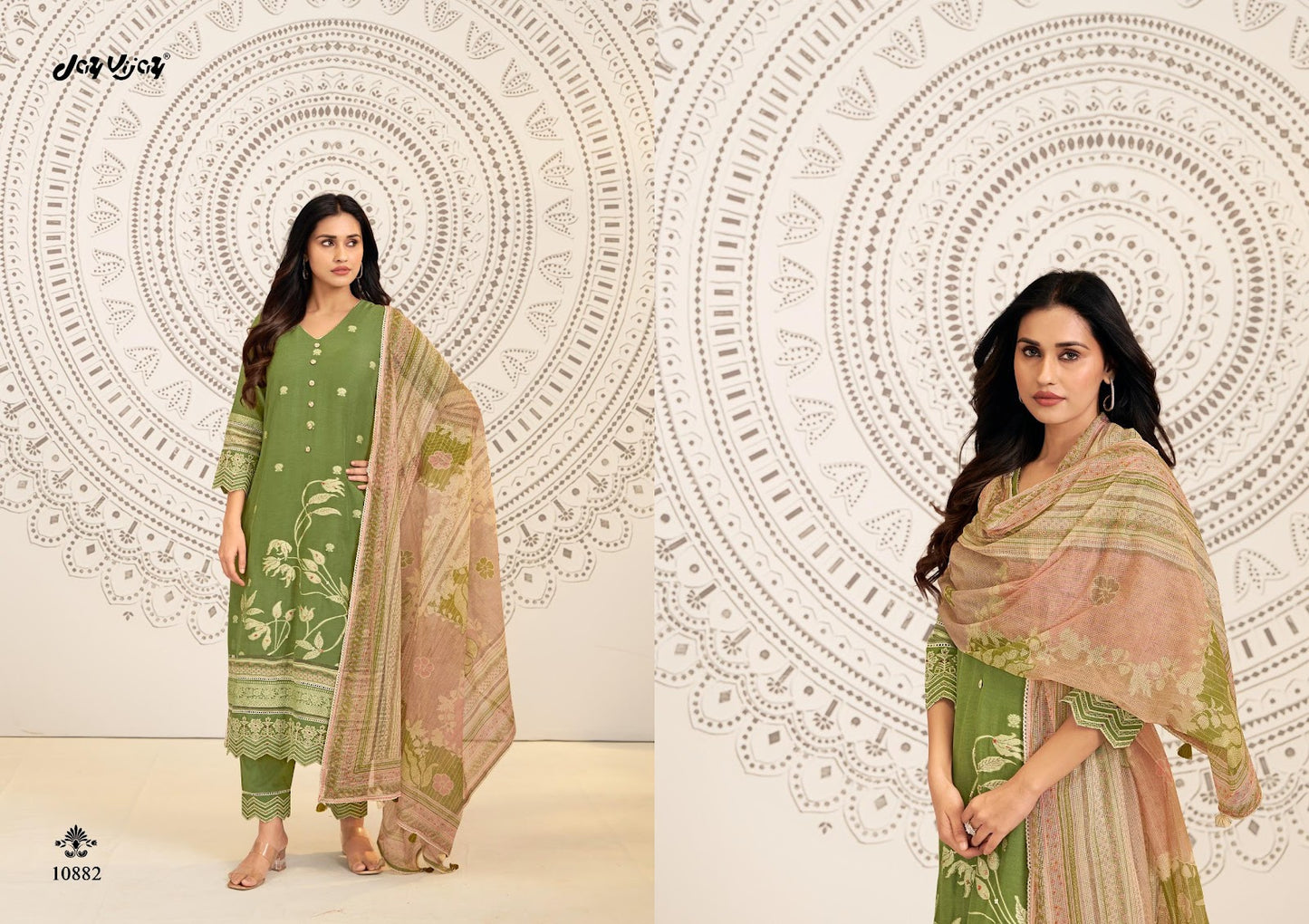 Mahika Jay Vijay Lilen Pant Style Suits Manufacturer
