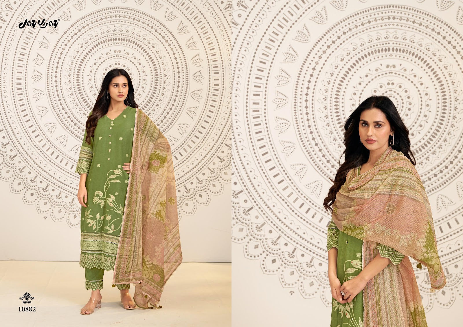 Mahika Jay Vijay Lilen Pant Style Suits Manufacturer