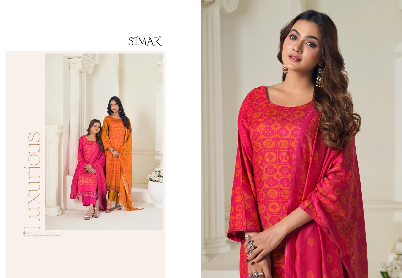 Mahika Simar Viscose Pashmina Suits Wholesale Price