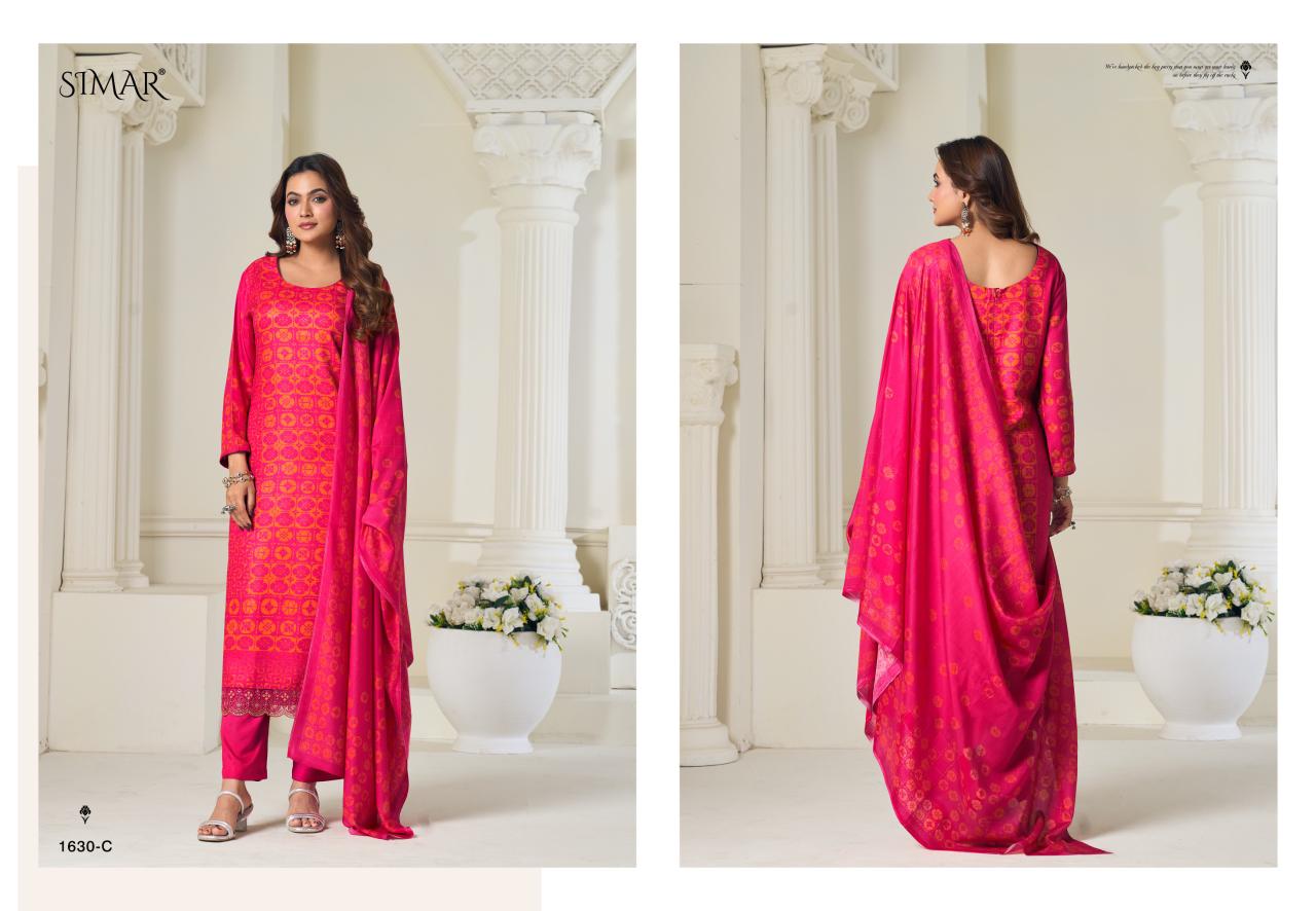 Mahika Simar Viscose Pashmina Suits Wholesale Price