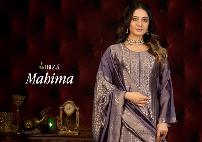 Mahima Ibiza Banglori Silk Pant Style Suits Wholesaler Gujarat