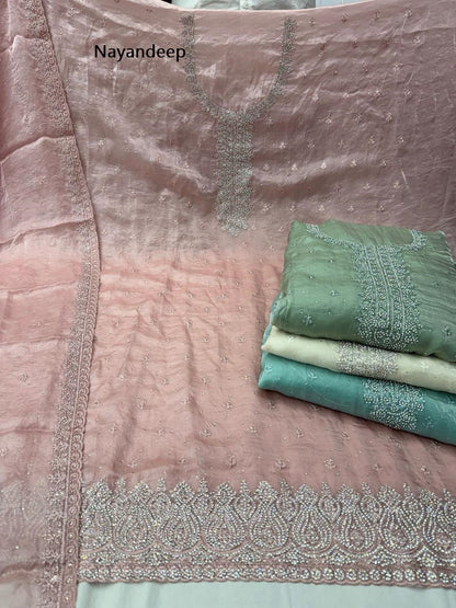 Mahima Nayandeep Satin Salwar Suits Wholesale Price