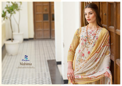 Mahima Sargam Prints Cambric Pant Style Suits Wholesale