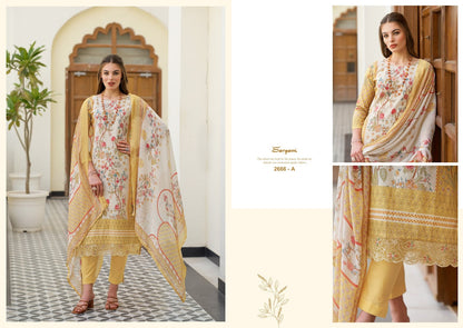 Mahima Sargam Prints Cambric Pant Style Suits Wholesale