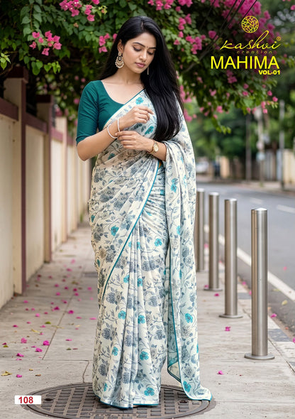 Mahima Vol 1 Kashvi Creation Sarees Manufacturer Ahmedabad