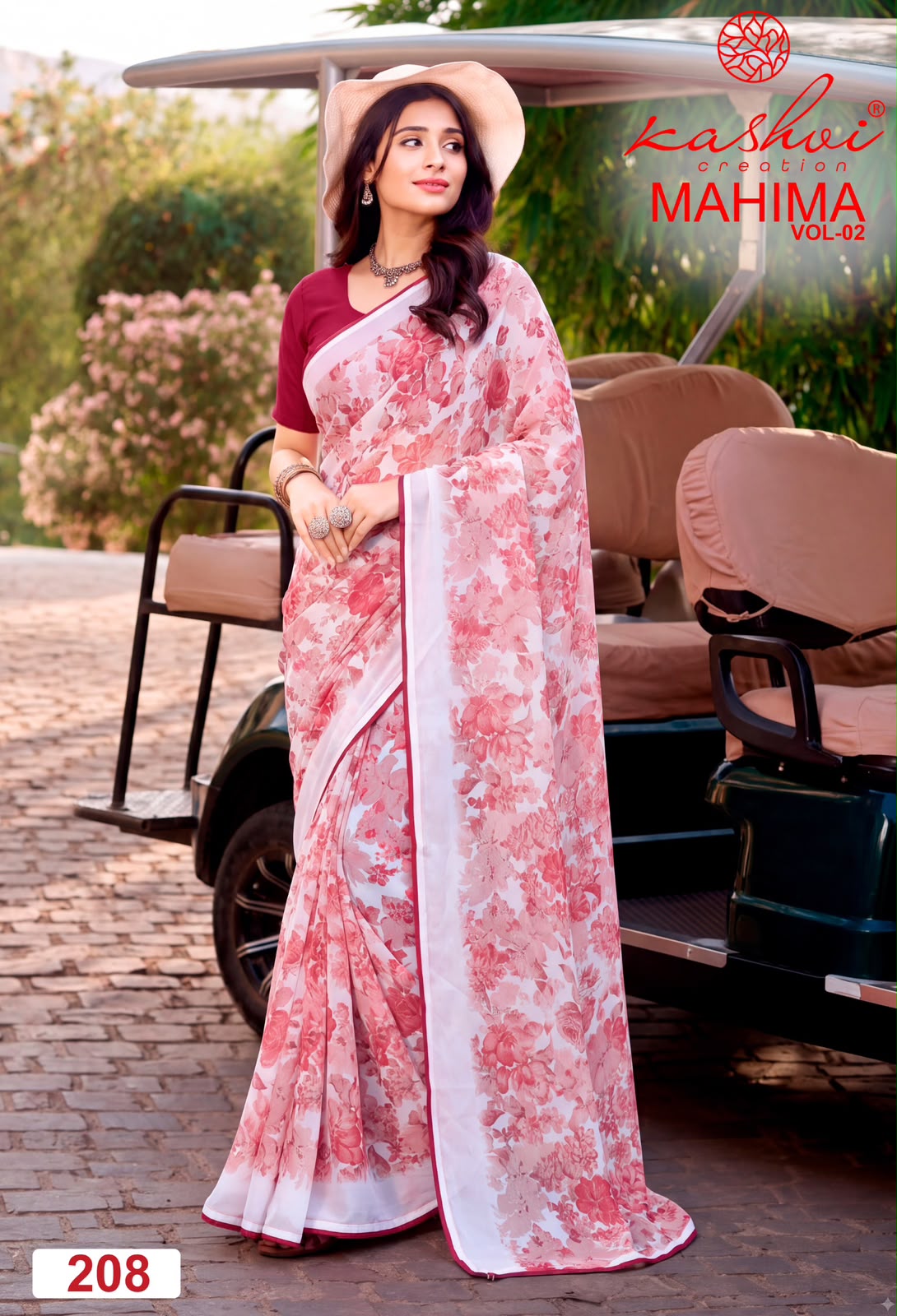 Mahima Vol 2 Kashvi Creation Georgette Sarees Exporter