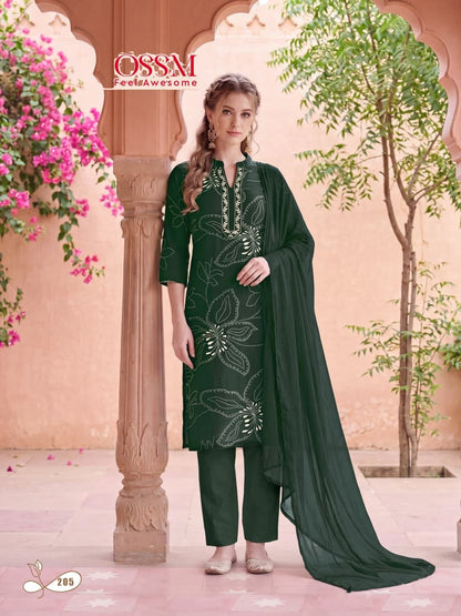 Mahima Vol 2 Ossm Rayon 22Kg Readymade Pant Style Suits Exporter