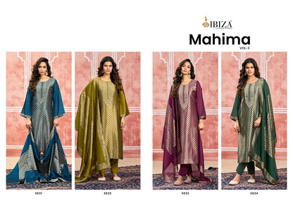 Mahima Vol 3 Ibiza Banglori Silk Pant Style Suits Manufacturer Ahmedabad