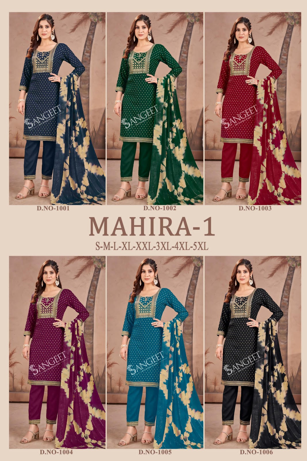 Mahira 1 Sangeet Heavy Rayon Readymade Pant Style Suits Exporter