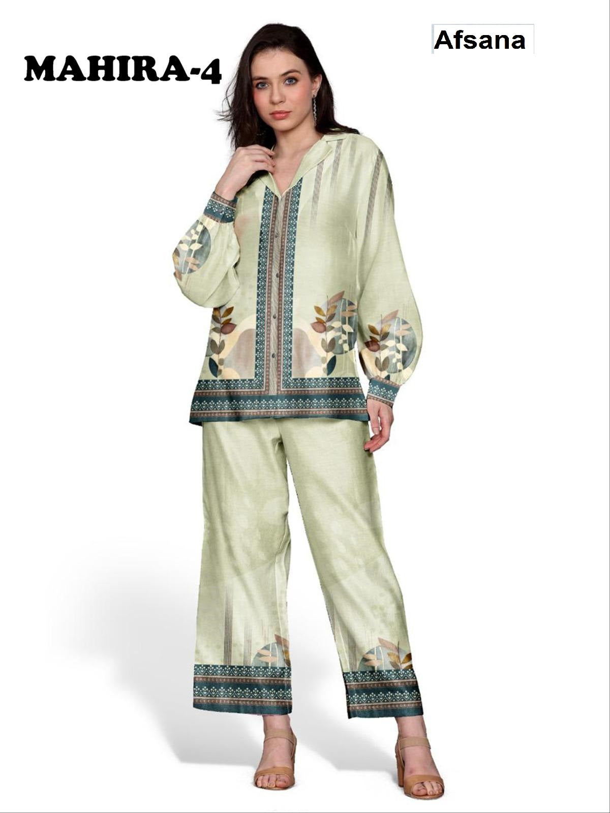 Mahira Afsana Viscose Co Ord Set Wholesale Price