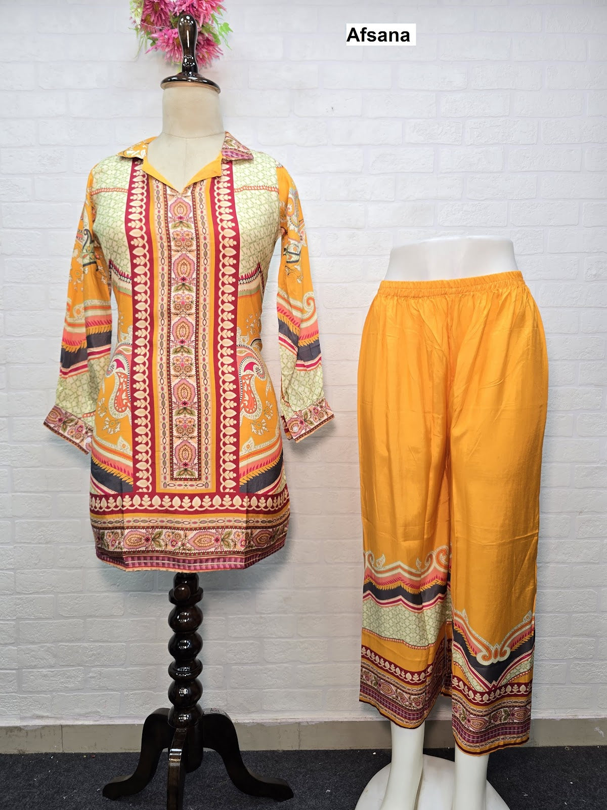 Mahira Afsana Viscose Co Ord Set Wholesale Price