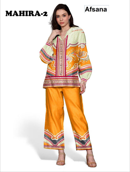 Mahira Afsana Viscose Co Ord Set Wholesale Price