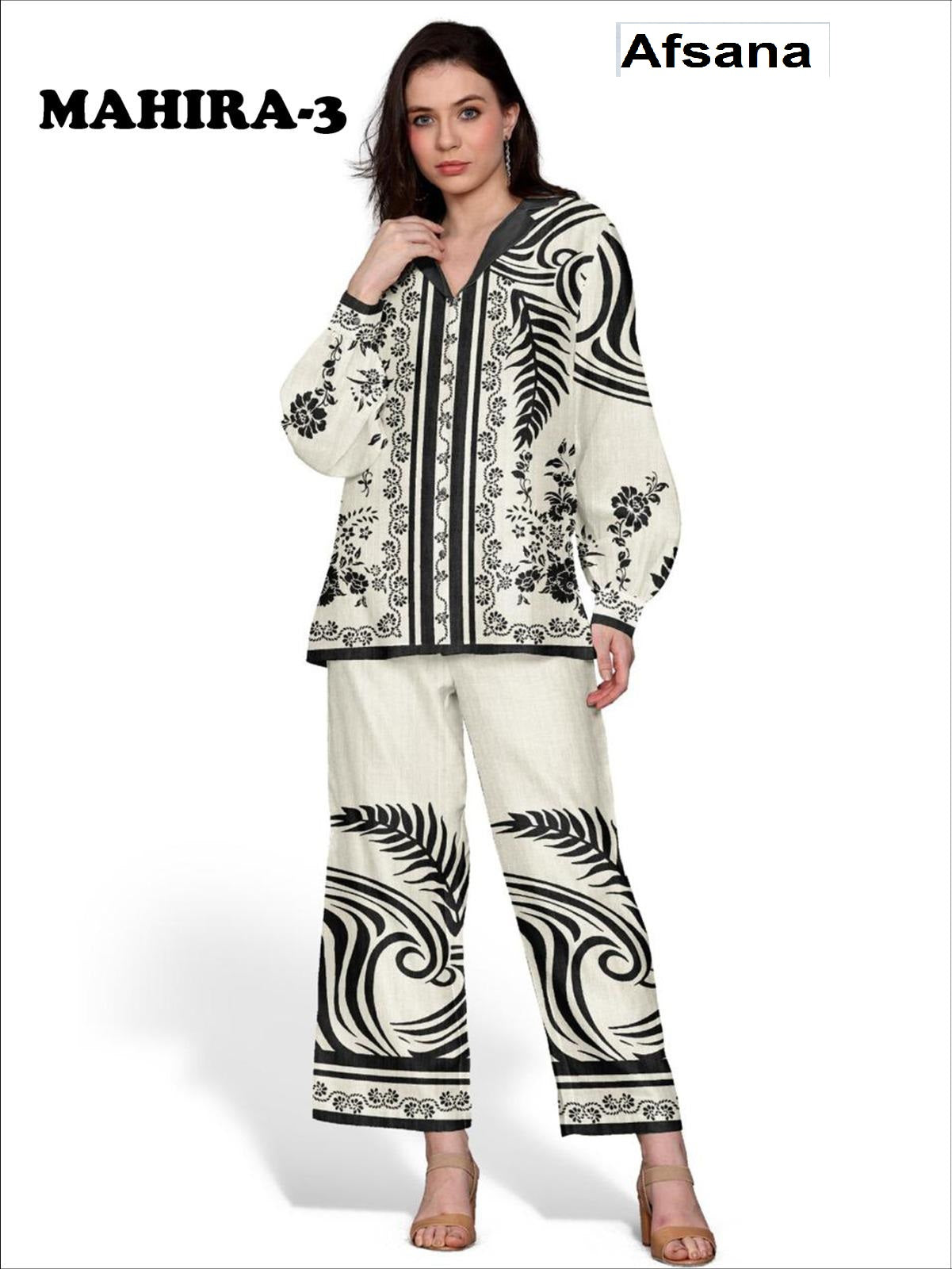 Mahira Afsana Viscose Co Ord Set Wholesale Price