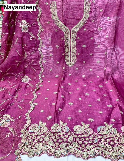 Mahira Nayandeep Silk Salwar Suits Supplier