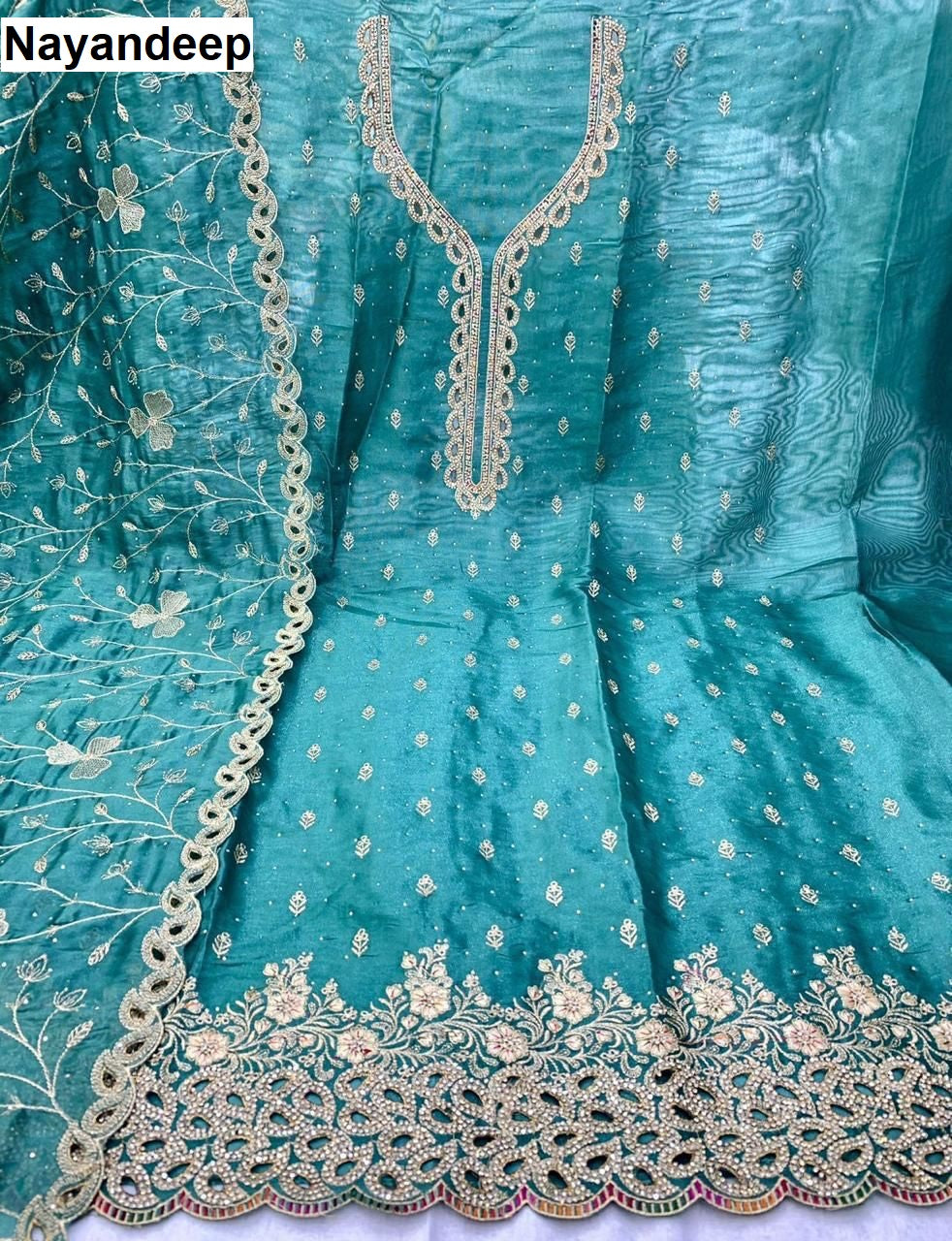 Mahira Nayandeep Silk Salwar Suits Supplier