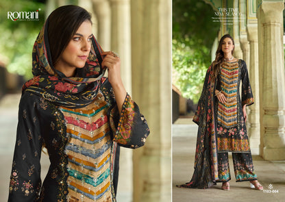 Mahira Romani Soft Cotton Karachi Salwar Suits Wholesale Price