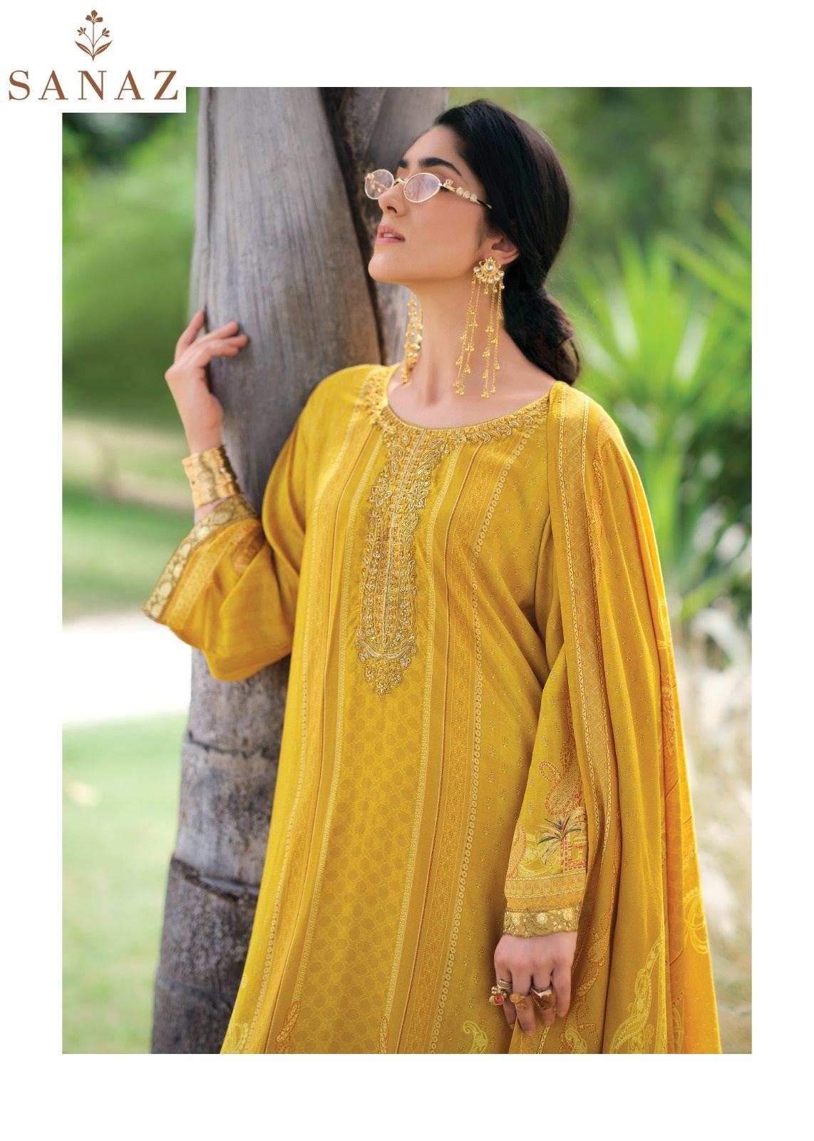 Mahira Sanaz Viscose Muslin Pant Style Suits Wholesaler India