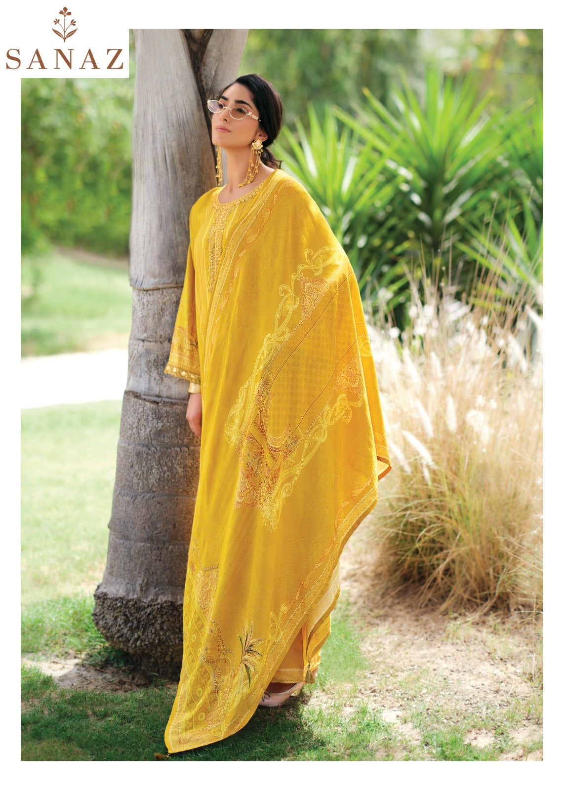 Mahira Sanaz Viscose Muslin Pant Style Suits Wholesaler India