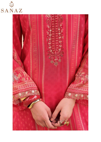 Mahira Sanaz Viscose Muslin Pant Style Suits Wholesaler India