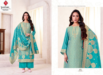 Mahira Tanishk Fashion Pure Viscose Plazzo Style Suits Supplier Ahmedabad