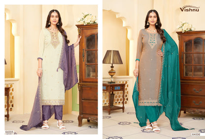 Mahira Vishnu Impex Pant Style Suits Wholesaler Ahmedabad