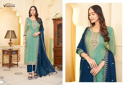 Mahira Vishnu Impex Pant Style Suits Wholesaler Ahmedabad