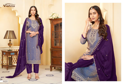 Mahira Vishnu Impex Pant Style Suits Wholesaler Ahmedabad