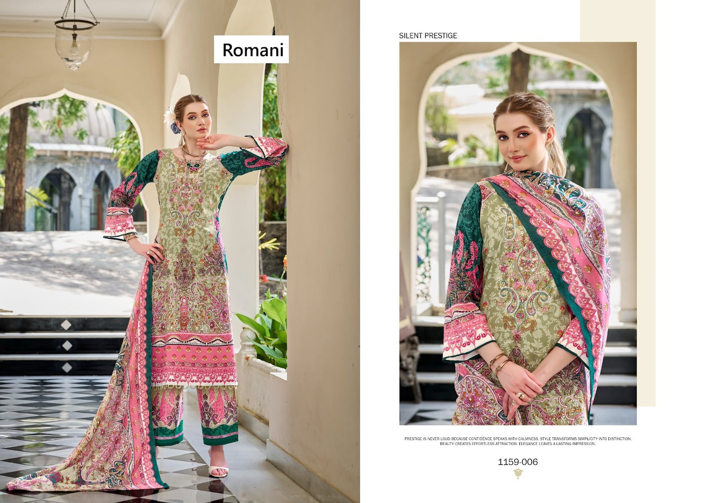Mahira Vol 10 Romani Cotton Karachi Salwar Suits Wholesale Rate