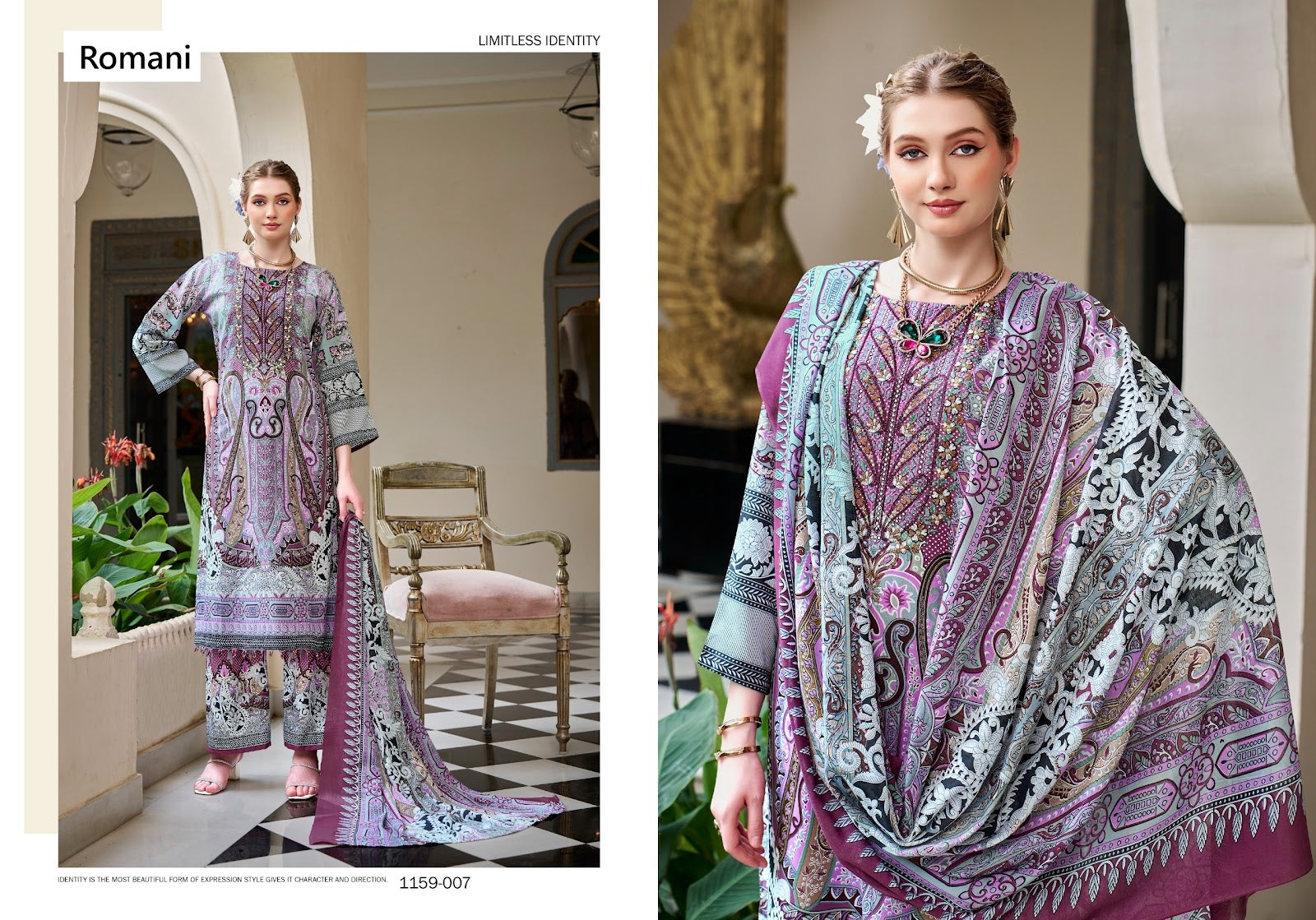 Mahira Vol 10 Romani Cotton Karachi Salwar Suits Wholesale Rate