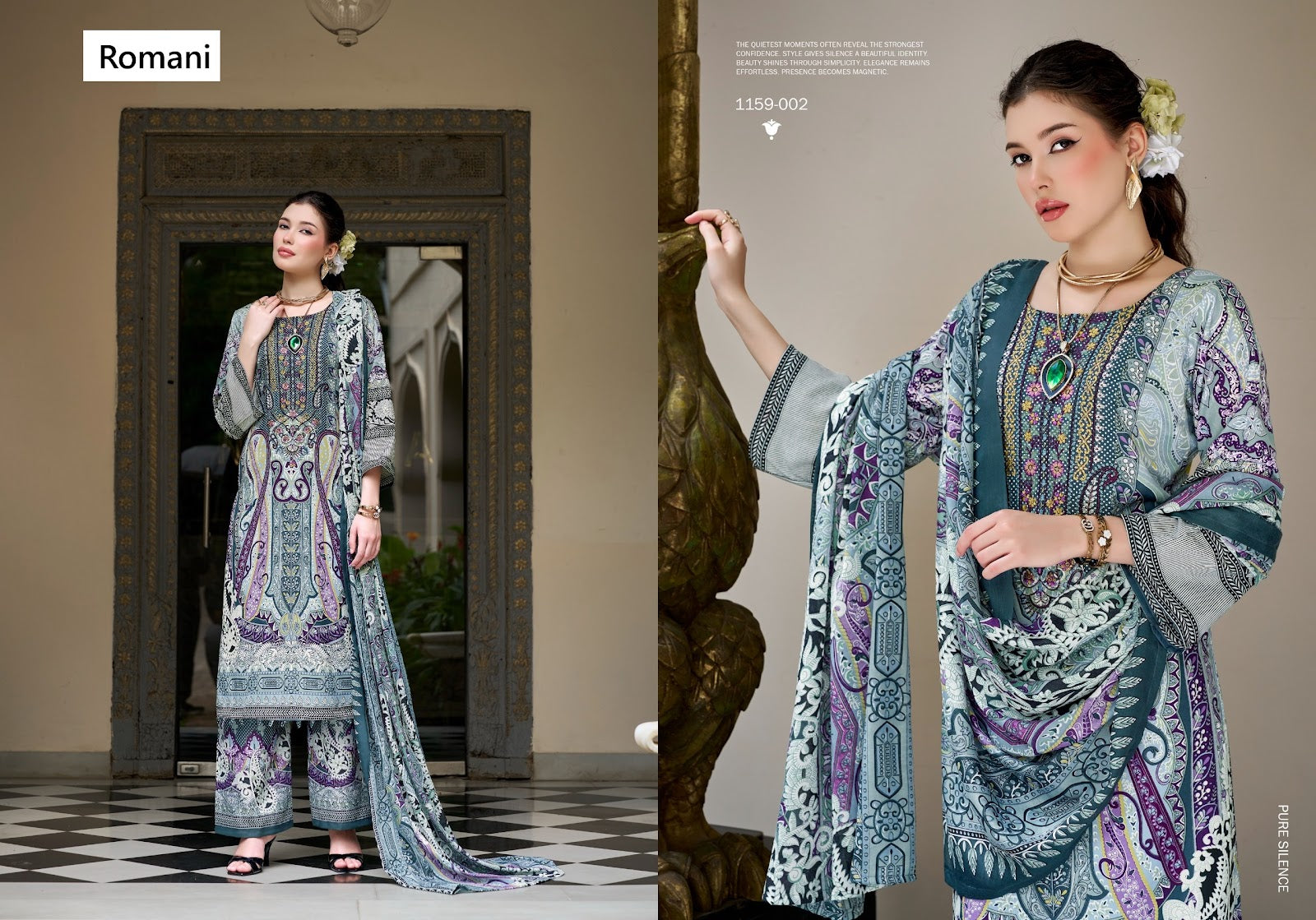 Mahira Vol 10 Romani Cotton Karachi Salwar Suits Wholesale Rate