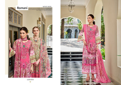 Mahira Vol 10 Romani Cotton Karachi Salwar Suits Wholesale Rate