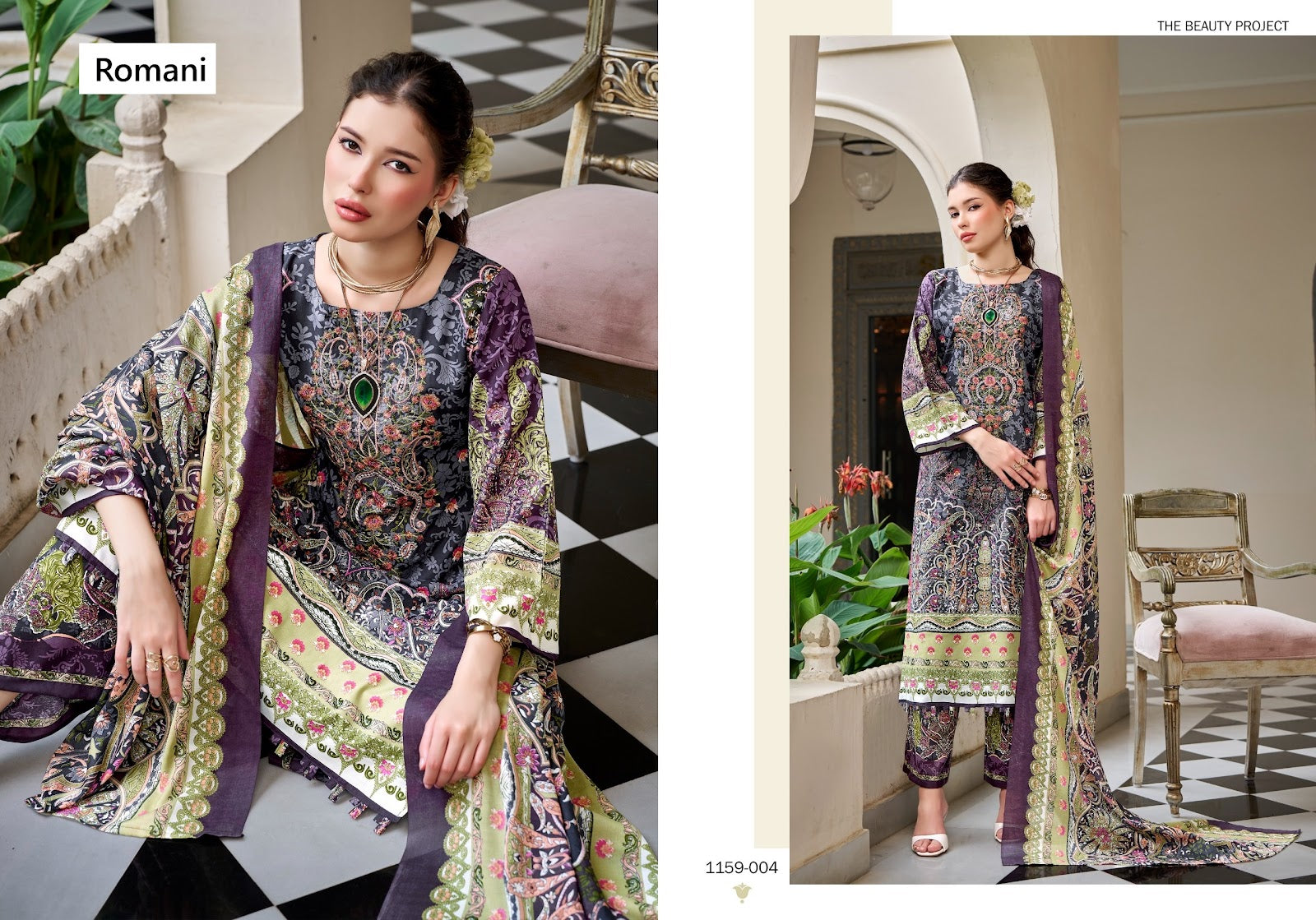 Mahira Vol 10 Romani Cotton Karachi Salwar Suits Wholesale Rate