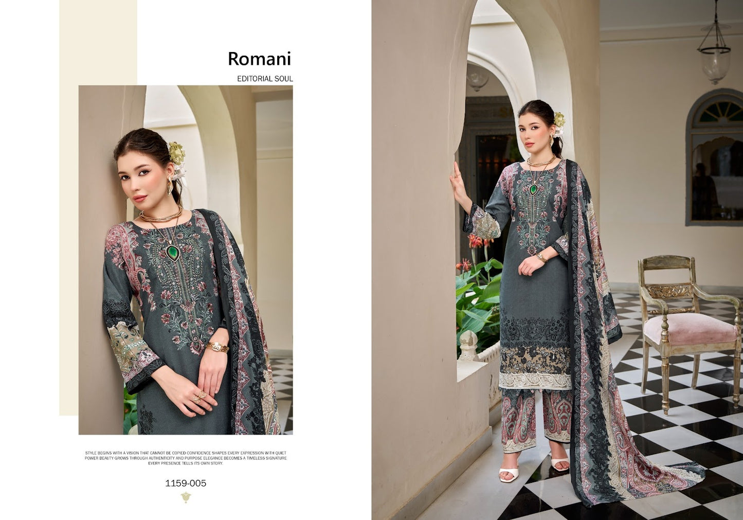 Mahira Vol 10 Romani Cotton Karachi Salwar Suits Wholesale Rate