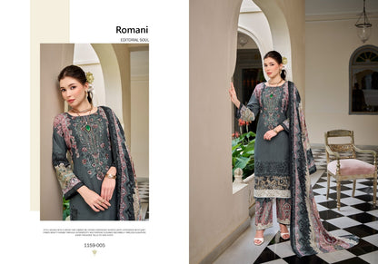 Mahira Vol 10 Romani Cotton Karachi Salwar Suits Wholesale Rate