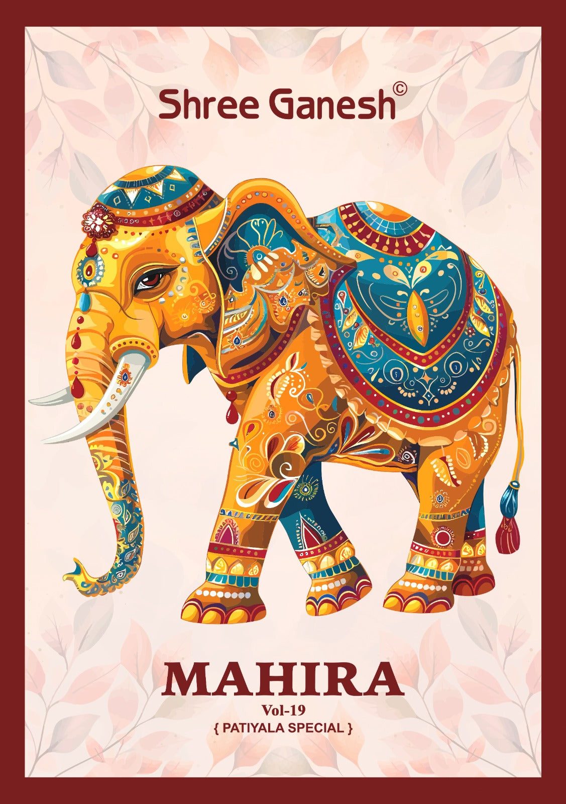 Mahira Vol 19 Patiyala Special Shree Ganesh Cotton Dress Material Wholesale Price