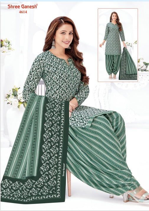 Mahira Vol 19 Patiyala Special Shree Ganesh Cotton Dress Material Wholesale Price