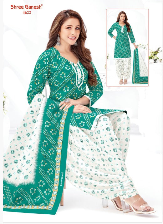 Mahira Vol 19 Patiyala Special Shree Ganesh Cotton Dress Material Wholesale Price