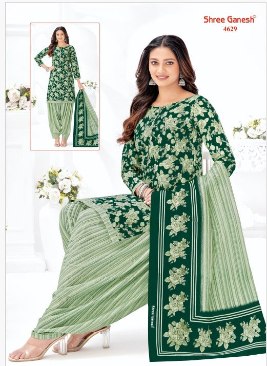 Mahira Vol 19 Patiyala Special Shree Ganesh Cotton Dress Material Wholesale Price