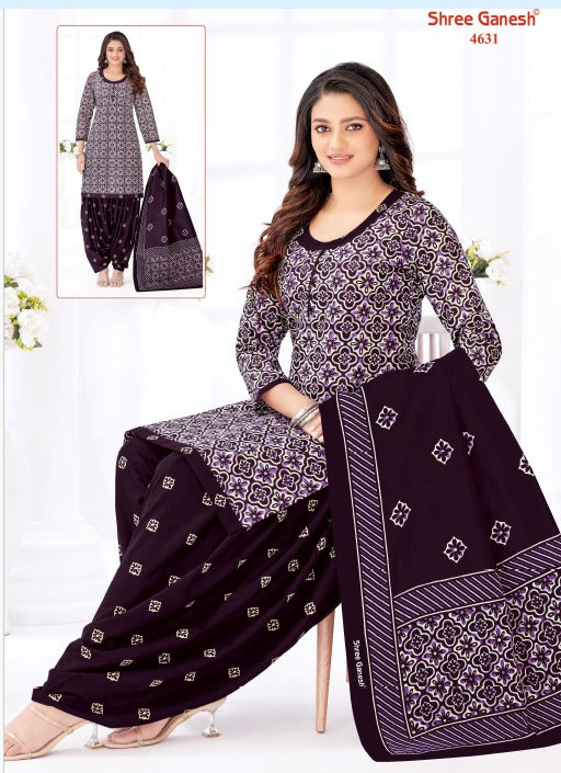 Mahira Vol 19 Patiyala Special Shree Ganesh Cotton Dress Material Wholesale Price