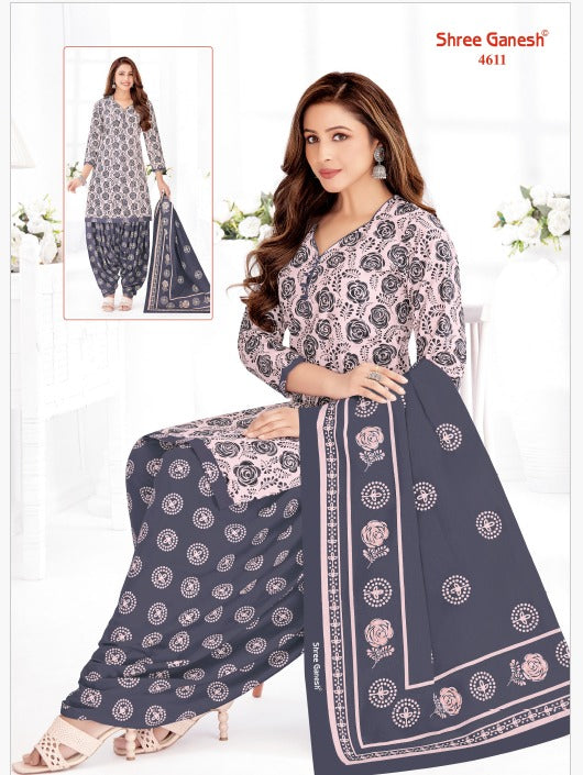 Mahira Vol 19 Patiyala Special Shree Ganesh Cotton Dress Material Wholesale Price