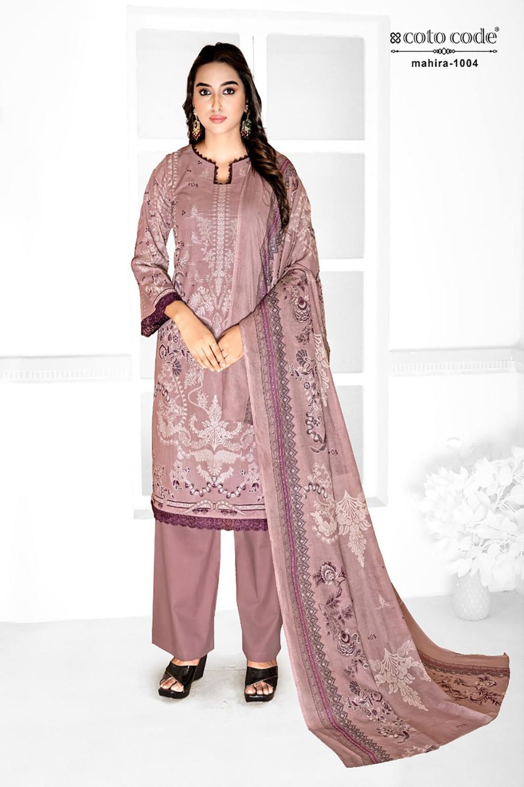 Mahira Vol 1 Coto Code Lawn Cotton Karachi Salwar Suits Wholesale