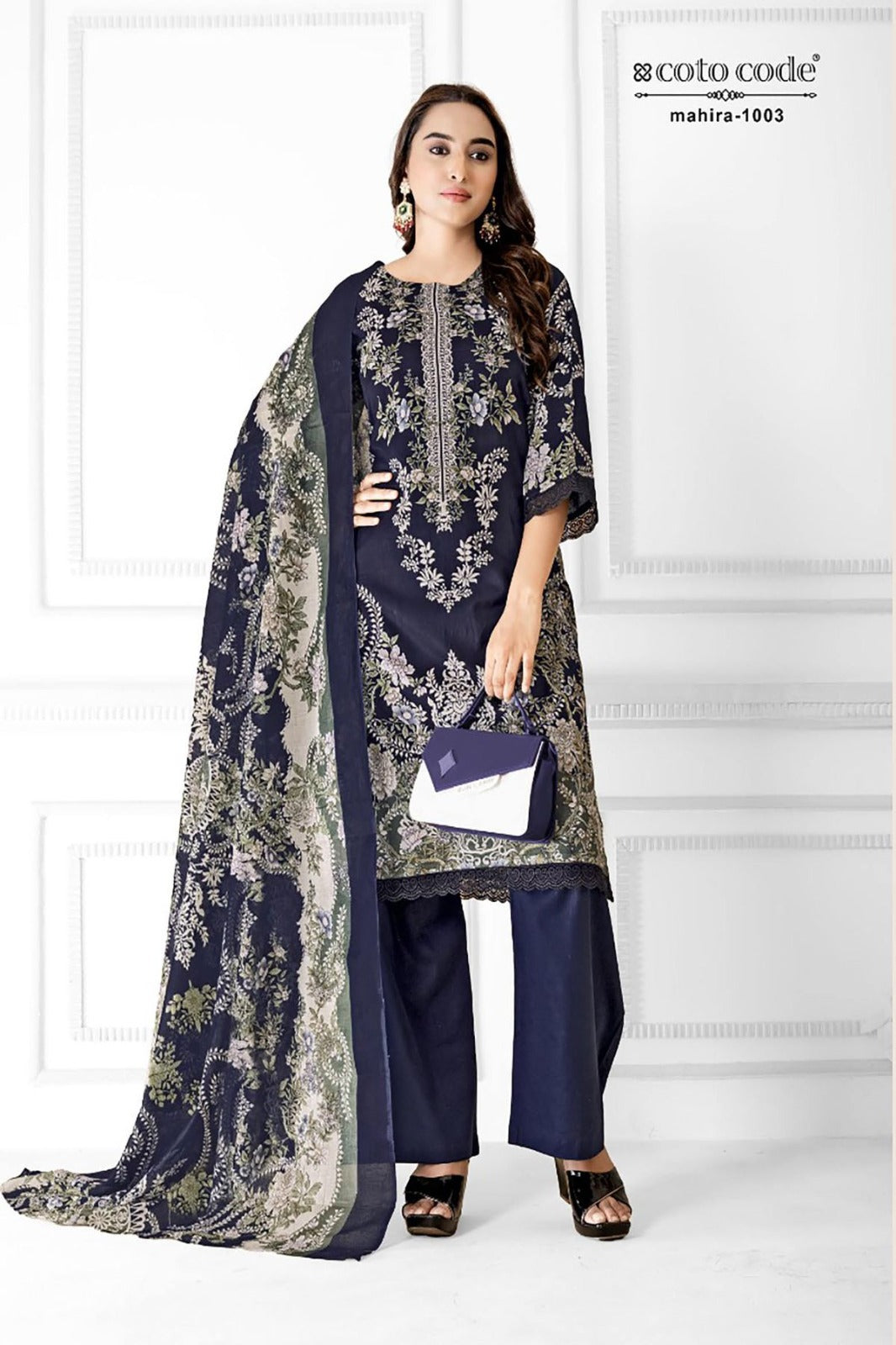 Mahira Vol 1 Coto Code Lawn Cotton Karachi Salwar Suits Wholesale