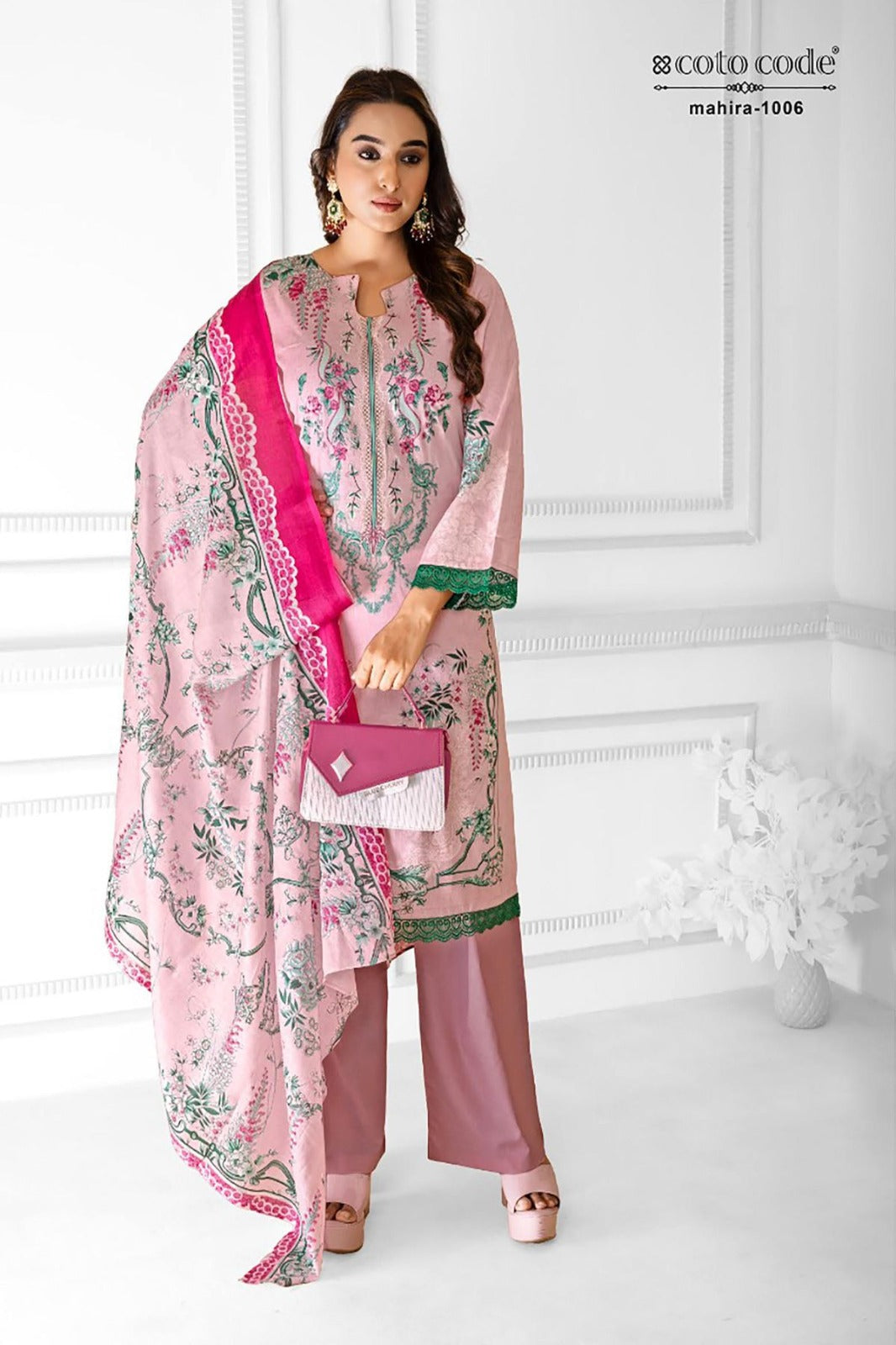 Mahira Vol 1 Coto Code Lawn Cotton Karachi Salwar Suits Wholesale
