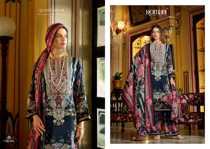 Mahira Vol 2 Romani Cotton Karachi Salwar Suits Wholesaler India