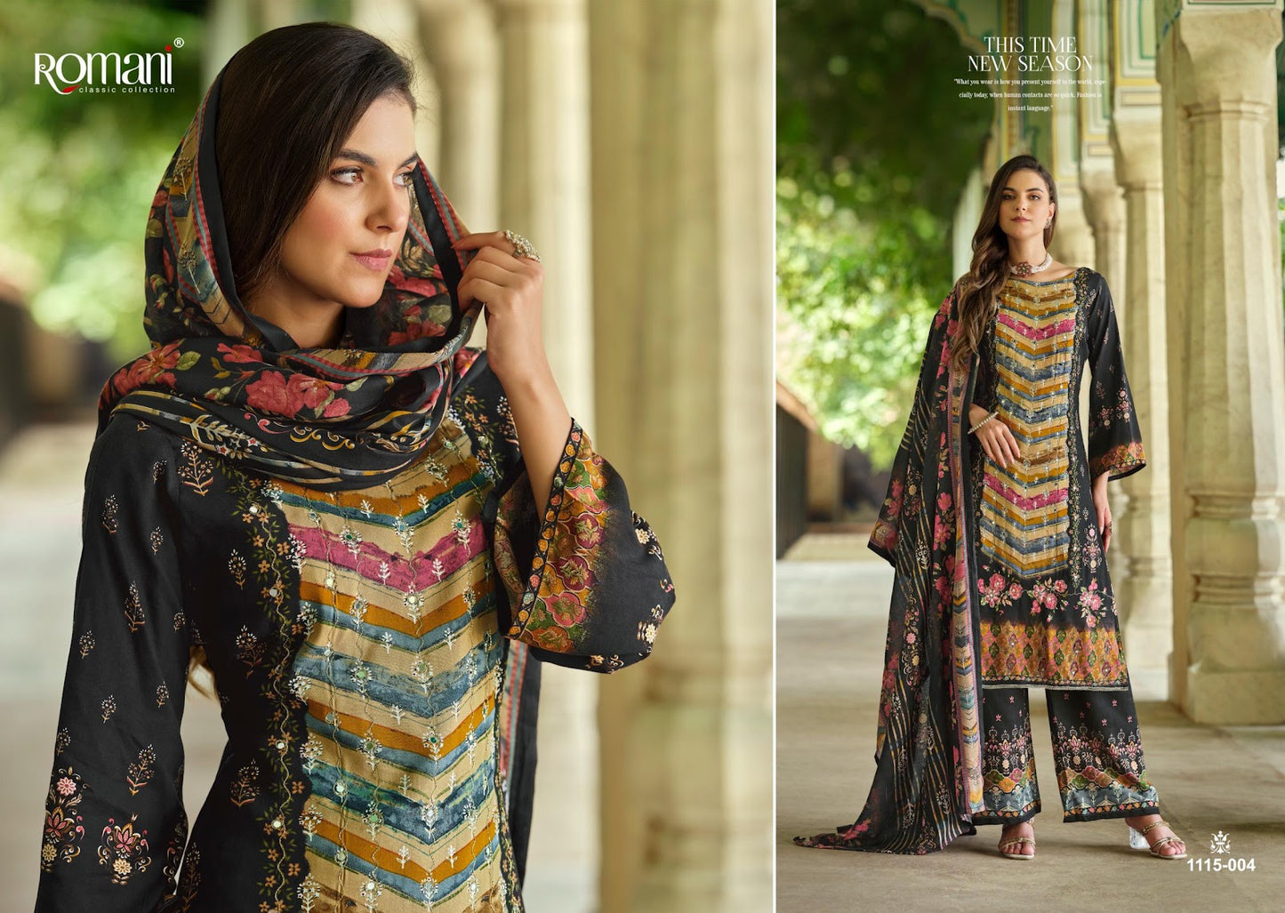 Mahira Vol 3 Romani Cotton Karachi Salwar Suits Wholesale Price