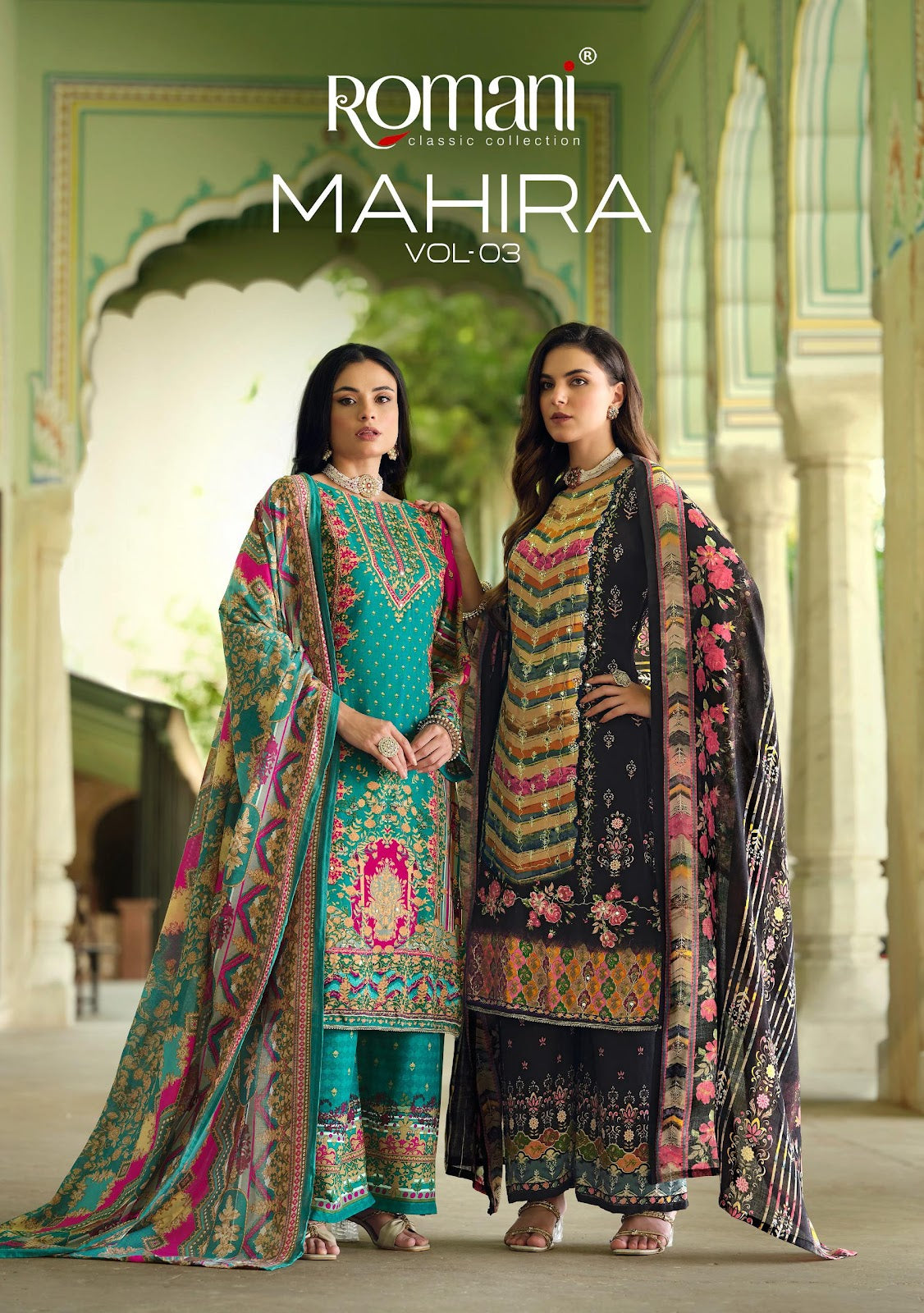 Mahira Vol 3 Romani Cotton Karachi Salwar Suits Wholesale Price