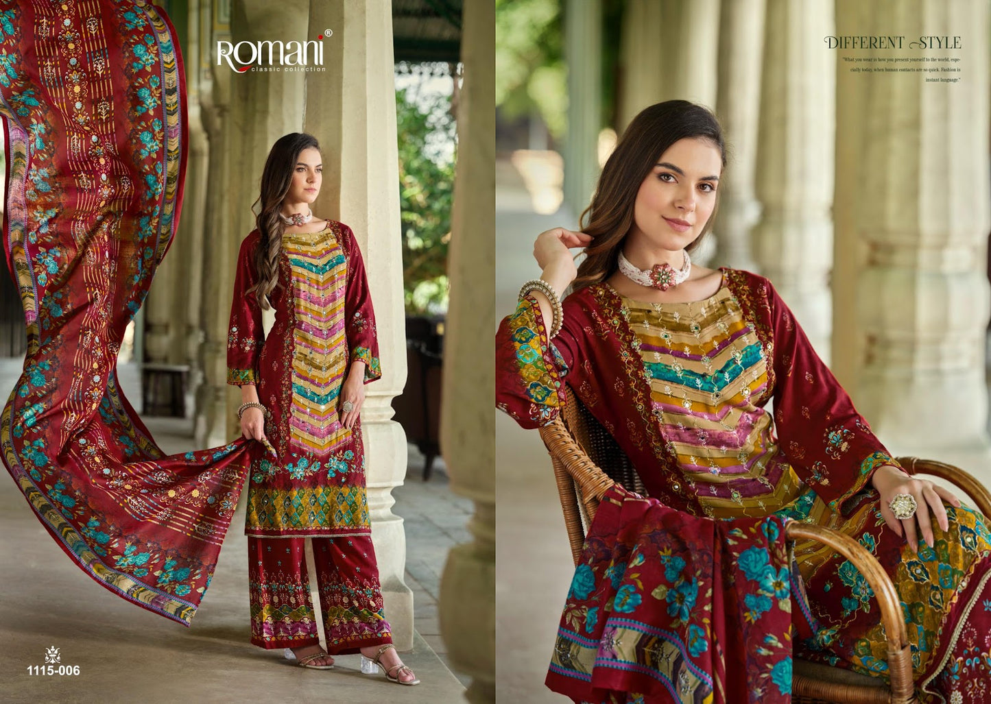 Mahira Vol 3 Romani Cotton Karachi Salwar Suits Wholesale Price