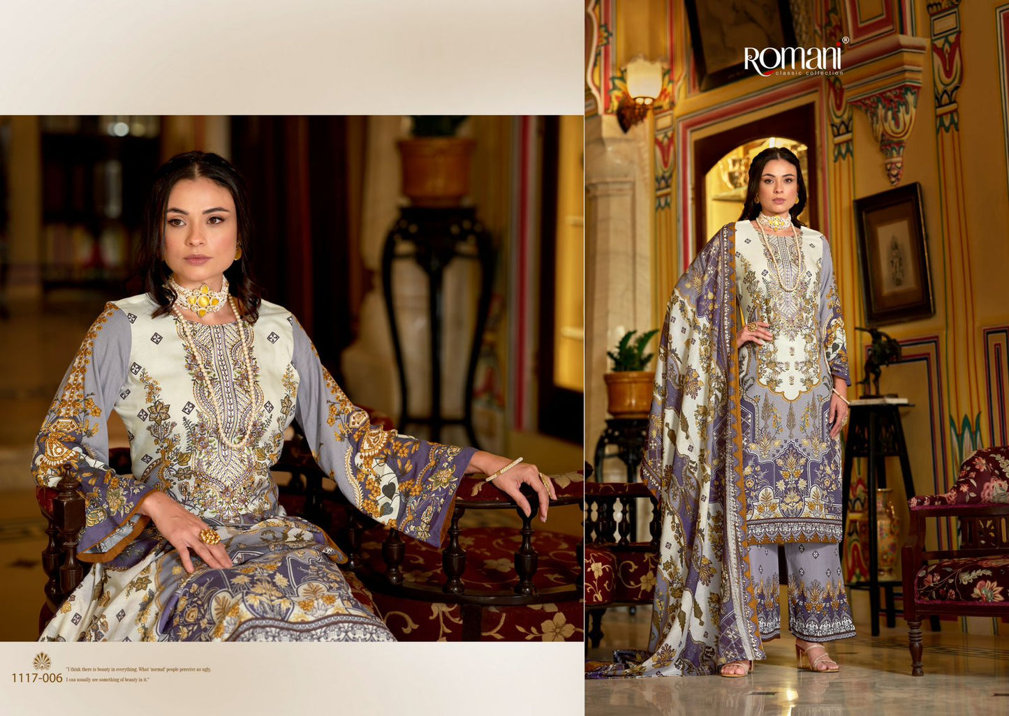 Mahira Vol 4 Romani Cotton Karachi Salwar Suits Wholesaler India